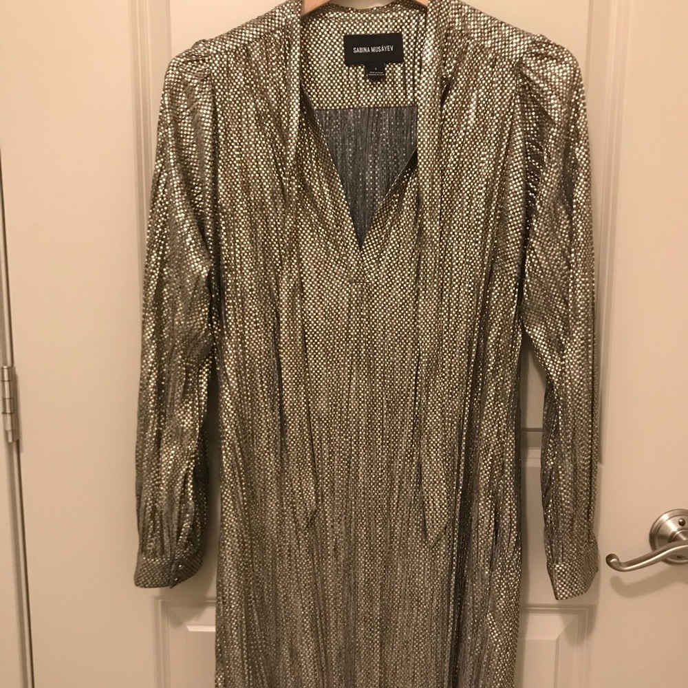 Anthropologie Shine dress
